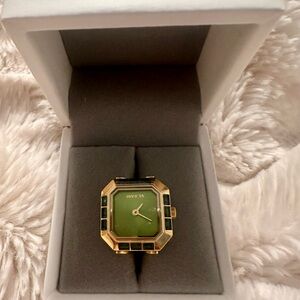 Invicta Women's Watch with Green Dial and Gold Frame